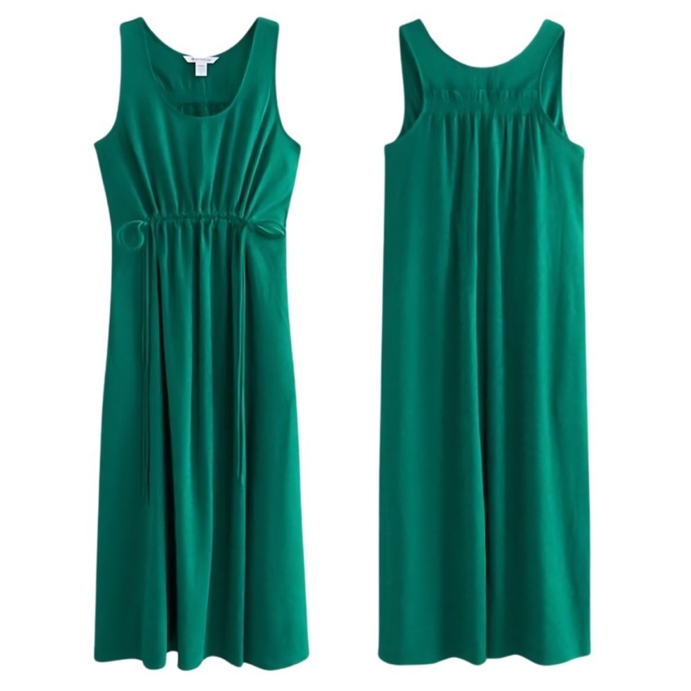 Athleta Echo Cinched Waist Midi Dress